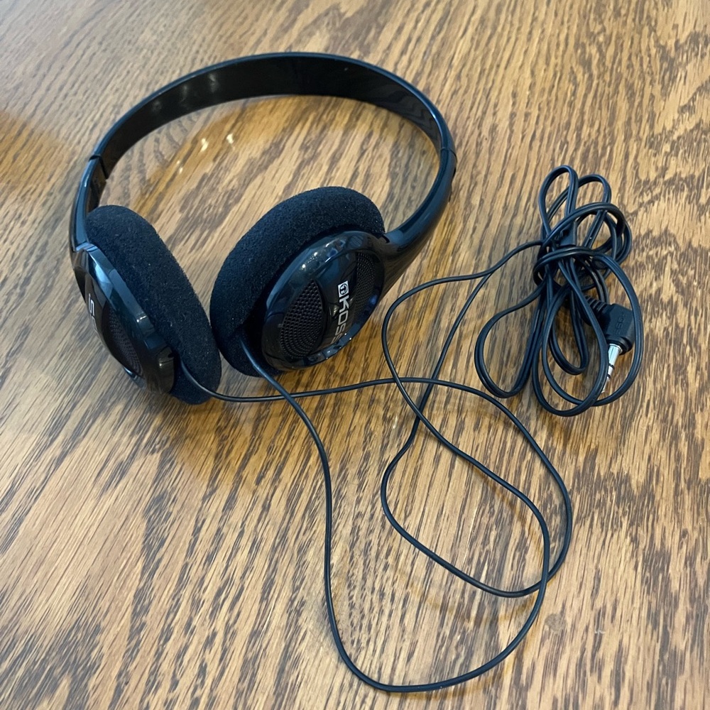 Koss On-Ear Wired Headphones With 3.5mm Audio Jack